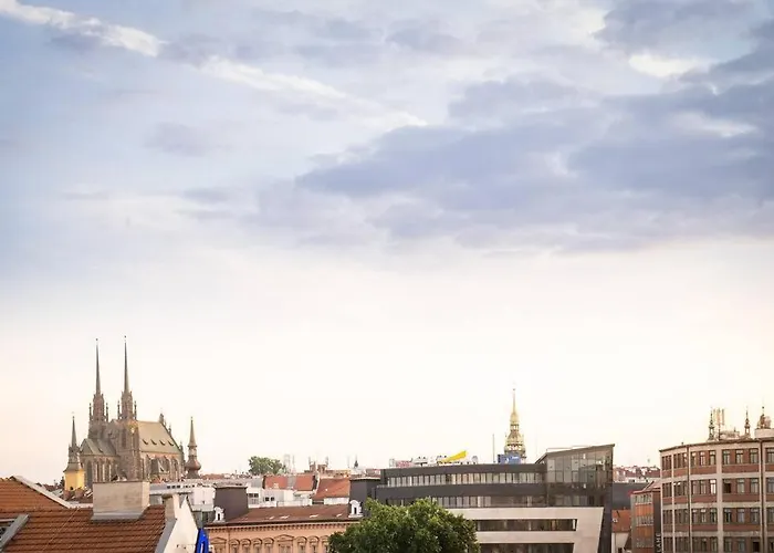 Brno Center View Apartement B - With Self Check-In